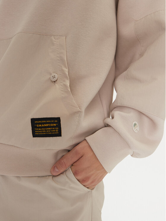 Champion Champion Μπλούζα 220420 Εκρού Loose Fit