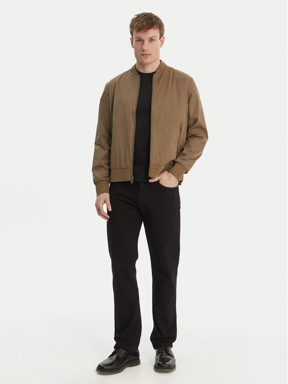 Calvin Klein Calvin Klein Bunda bomber LV040FM512 Žlutá Regular Fit