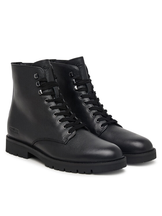 Guess Guess Schnürschuhe FMFBRA LEA11 Schwarz