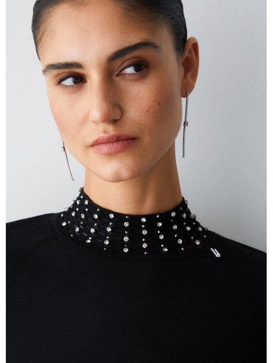 Liu Jo Liu Jo Maglione PA6046MS99E22222 Nero Slim Fit