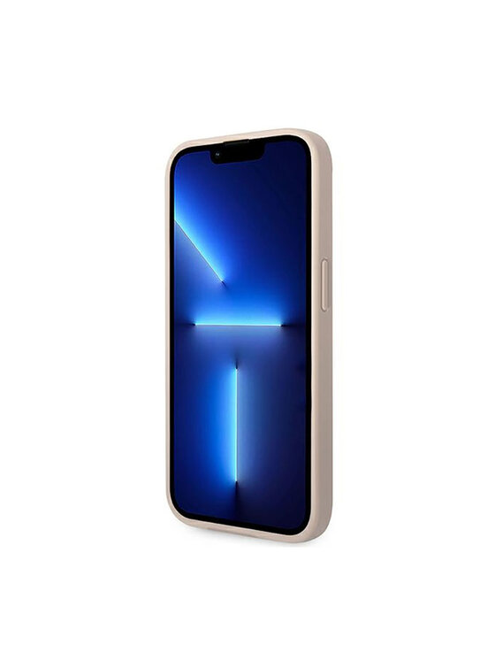 Guess Guess Etui na telefon 4G Saffiano Różowe złocenie