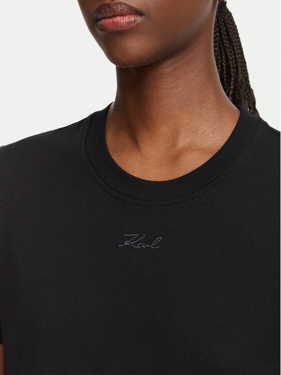 KARL LAGERFELD KARL LAGERFELD T-Shirt B2W17094 Μαύρο Regular Fit