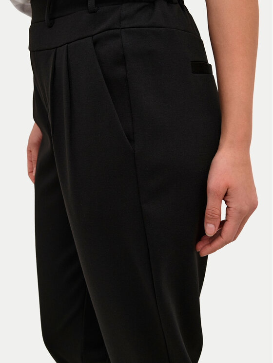 Kaffe Kaffe Spodnie materiałowe Jenny 10508651 Czarny Regular Fit