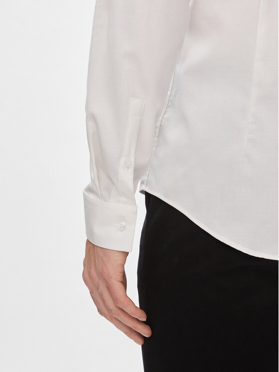 Calvin Klein Calvin Klein Koszula K10K112305 Biały Slim Fit