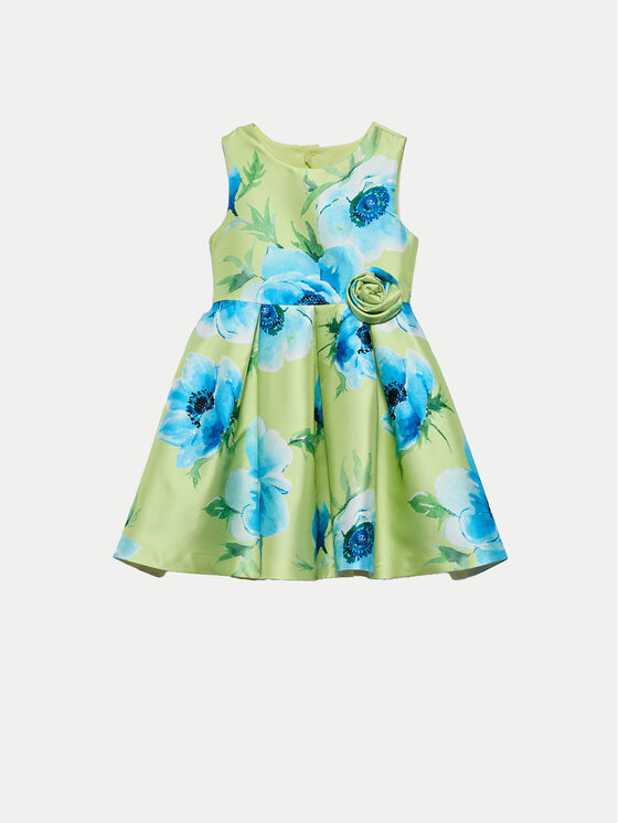 Abel & Lula Abel & Lula Elegantna haljina 5069 Zelena Regular Fit