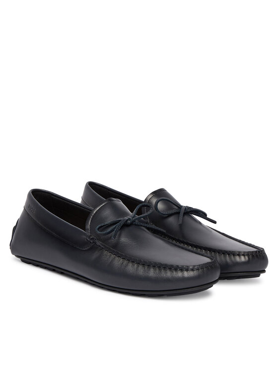 BOSS BOSS Mocassini Noel 50557676 Blu scuro
