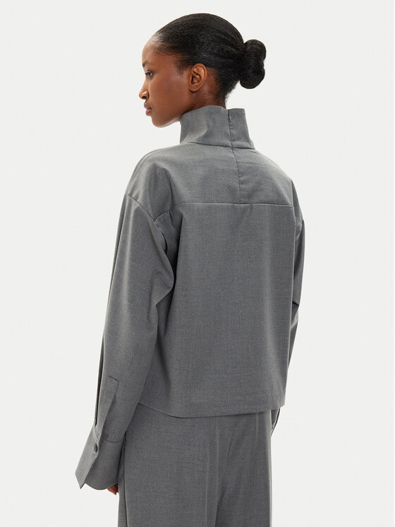 2NDDAY 2NDDAY Rollkragenpullover Francisca 2244126169 Grau Relaxed Fit