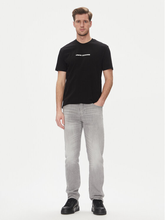 Armani Exchange Armani Exchange T-shirt XM000787 AF12308 UC001 Crna Regular Fit