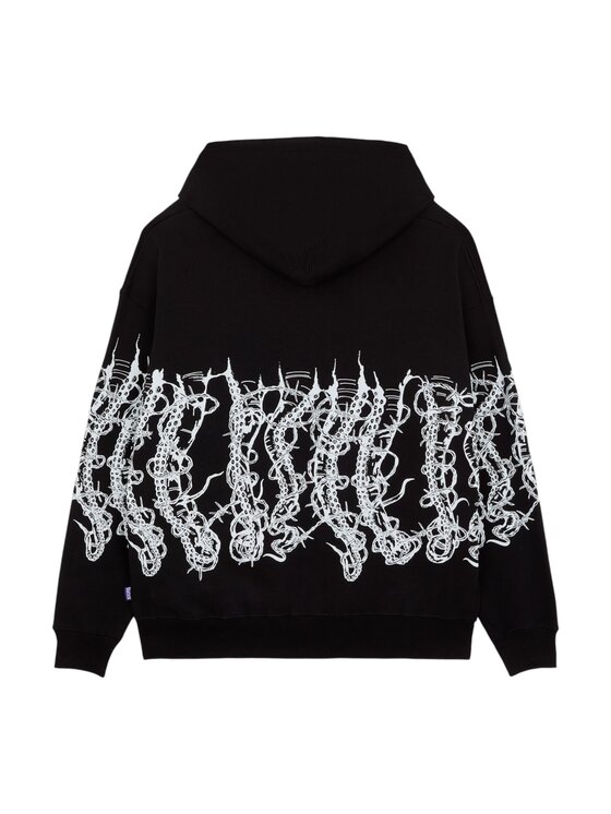 OCTOPUS OCTOPUS Felpa 24wosh62 Nero Regular Fit