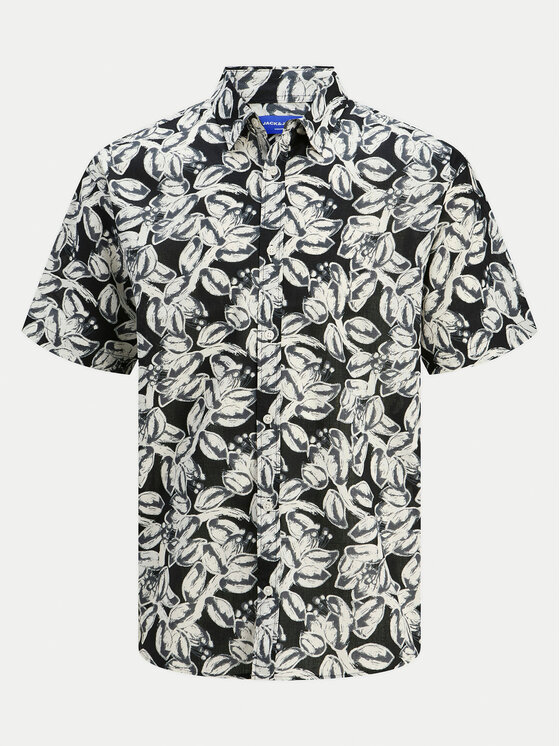 Jack & Jones Jack & Jones Košeľa Joshua 12271089 Čierna Wide Fit