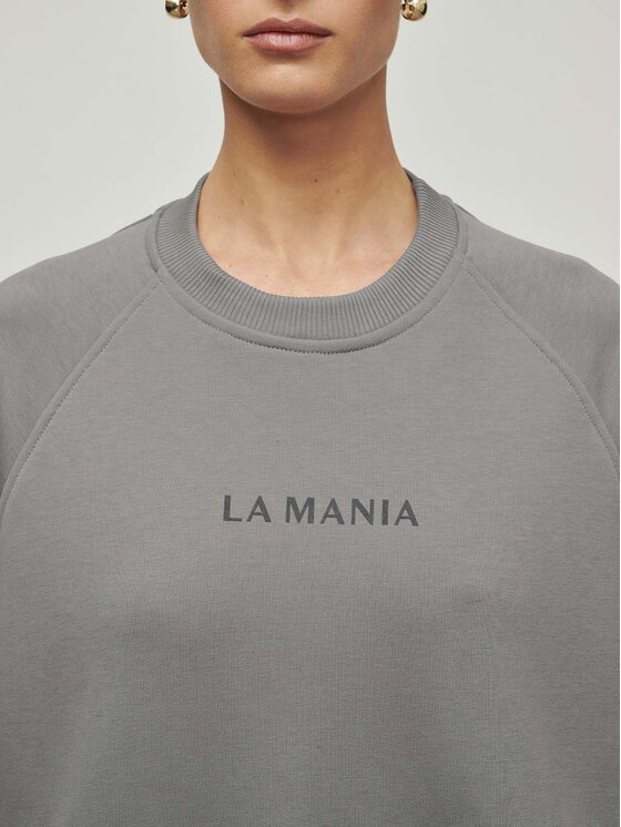 La Mania La Mania Felpa MISSED Grigio Active Fit