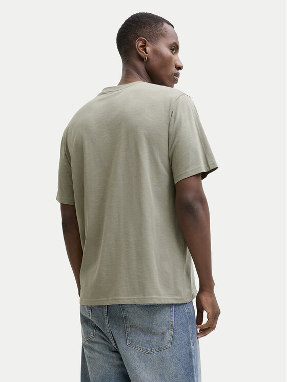 Jack & Jones Jack & Jones T-Shirt Dover 12288897 Zielony Relaxed Fit