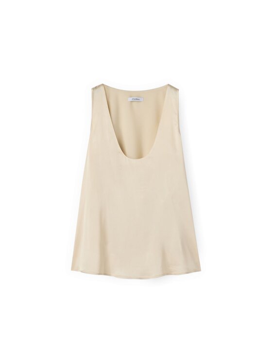 Motivi Motivi Top D012Q000518N011 Biały Regular Fit