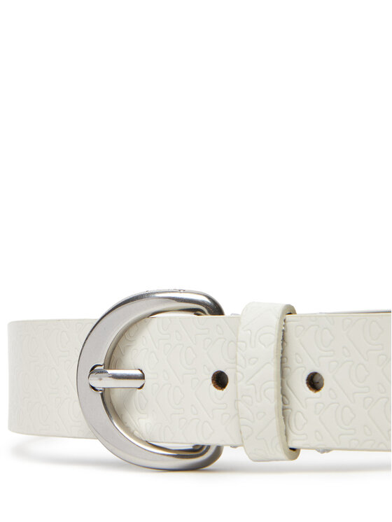 Calvin Klein Calvin Klein Damengürtel Classic Buckle Aop 30Mm LV04K7019G Weiß