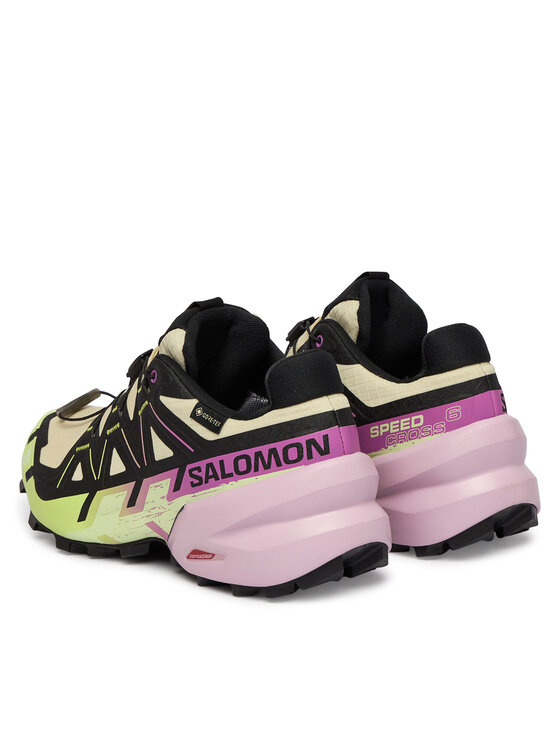 Salomon Salomon Bežecké topánky Speedcross 6 Gore-Tex L47985700 Žltá