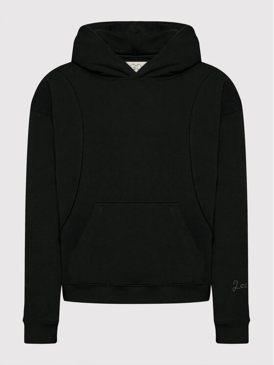 2005 2005 Μπλούζα Unisex 2005 X Leeves „Panel” Μαύρο Relaxed Fit