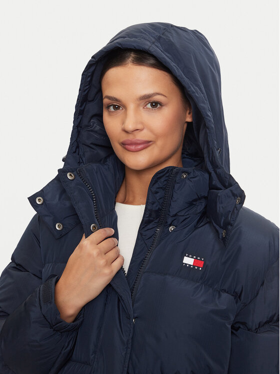 Tommy Jeans Tommy Jeans Daunenjacke Alaska DW0DW18860 Dunkelblau Regular Fit