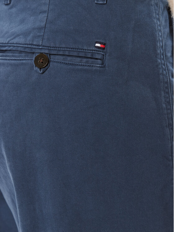 Tommy Hilfiger Tommy Hilfiger Παντελόνι υφασμάτινο WW0WW42233 Μπλε Relaxed Fit