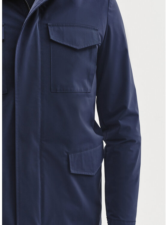 Pako Lorente Pako Lorente Kurtka przejściowa P25SF-5X-001 Granatowy Classic Fit