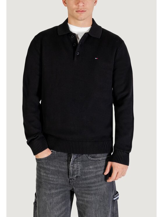 Tommy Jeans Tommy Jeans Maglione DM0DM22647 Nero Casual Fit