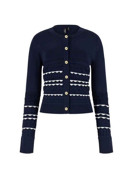 Guess Guess Svetr 180823 Modrá Classic Fit