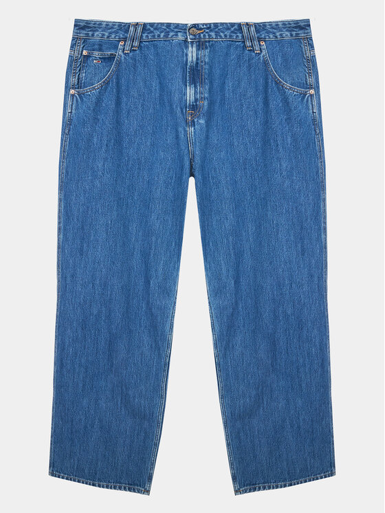Tommy Jeans Curve Jeans hlače Cry Daisy DW0DW15826 Modra Baggy Fit