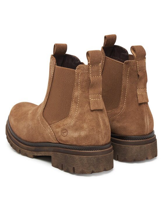 Tamaris Tamaris Kotníková obuv s elastickým prvkem 1-25407-45 Hnědá
