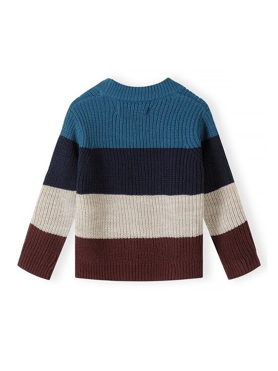 minoti minoti Sweter 33KNIT201 Niebieski Regular Fit