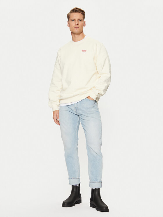Hunter Hunter Felpa Victor HARM0040242 Écru Regular Fit