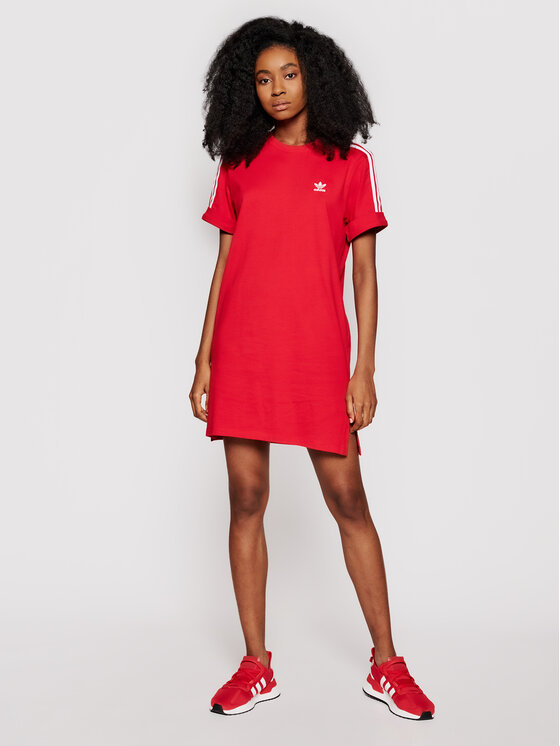 Adidas Originals Logo Women Dress Black