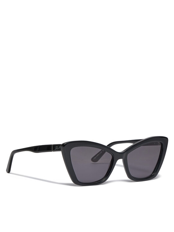 KARL LAGERFELD Saulesbrilles KL6105S Melns