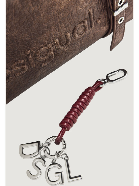 Desigual Desigual Borsetta BAG_HALF LOGO LANUZA Marrone