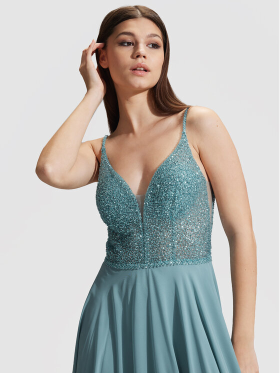Hey Kyla Hey Kyla Õhtune kleit 5AC105HK Sinine Regular Fit