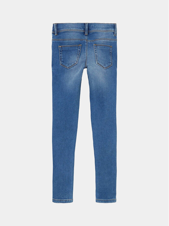 NAME IT NAME IT Jeansy 13210232 Niebieski Skinny Fit