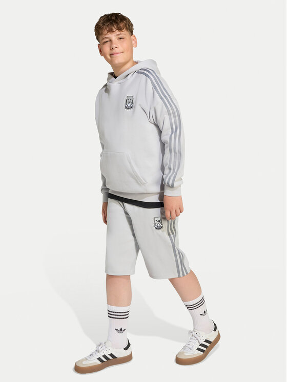 adidas adidas Szorty sportowe Minecraft JW7733 Szary Loose Fit