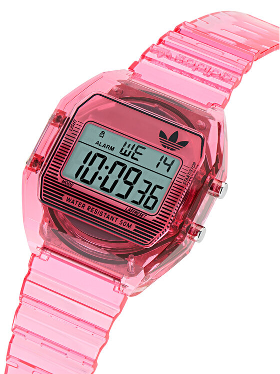 adidas adidas Годинник AO Street Digital Two Crystal AOST25540 Рожевий