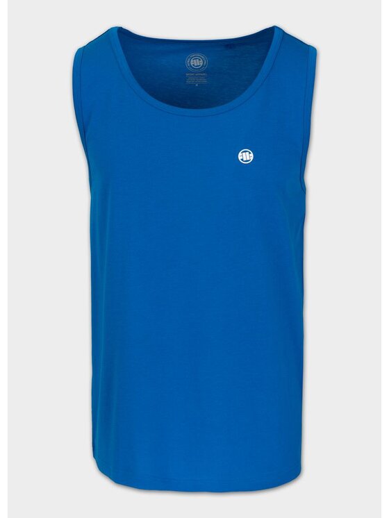 PITBULL PITBULL Tank top Coolmax SCOTT Niebieski Regular Fit