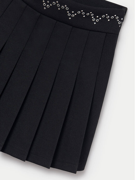 Mayoral Mayoral Fustă plisată 7974 Negru Regular Fit