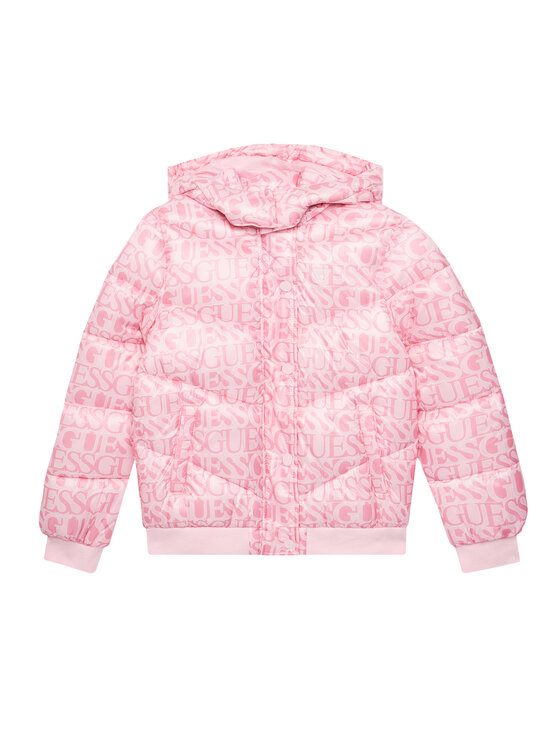 Guess Guess Зимно яке J5YL02 WEGY0 Розов Regular Fit