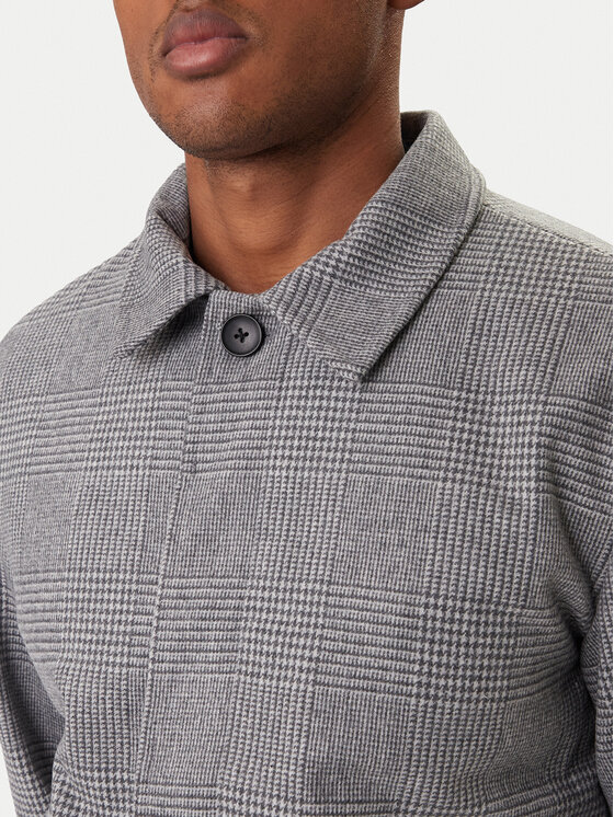 Jack & Jones Jack & Jones Marškinių švarkas Harris 12278836 Pilka Regular Fit