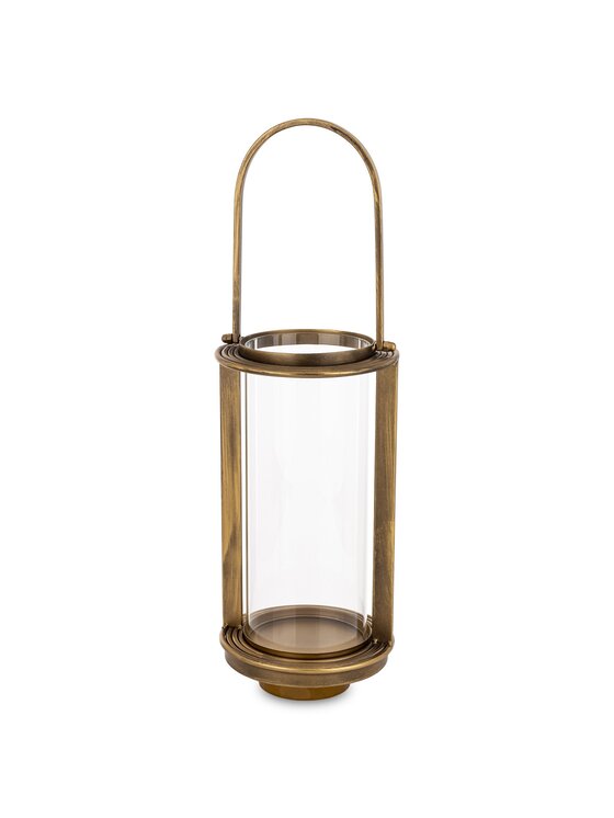 MIAhome MIAhome Latarnia dekoracyjna 54x17,5 cm MIONETTA Złoty