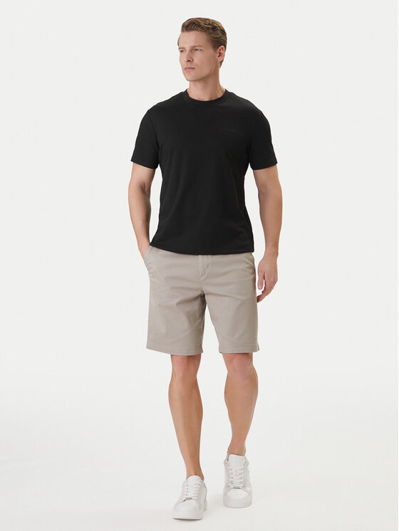 Calvin Klein Calvin Klein Póló LV04LF209G Fekete Regular Fit