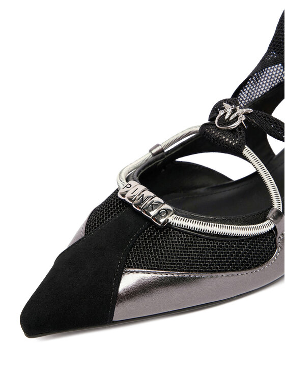 PINKO PINKO Baleríny SD0547 P003 Čierna