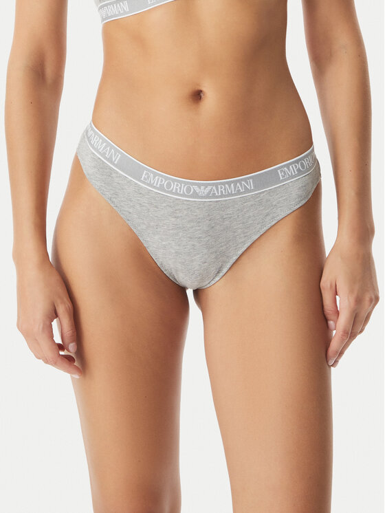 Emporio Armani Underwear Emporio Armani Underwear Komplet brazilskih hlačk﻿ EW000404 AF19026 M8194 Siva