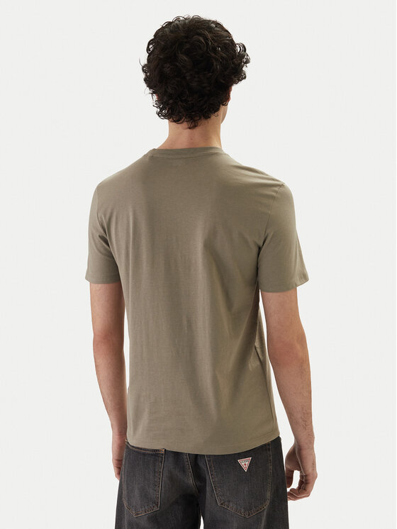 Guess Guess T-Shirt Z6GI06 K2847 Χακί Regular Fit