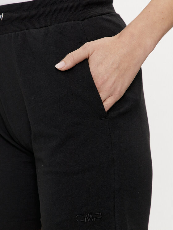 CMP CMP Αθλητικό σορτς 32D8056 Μαύρο Regular Fit