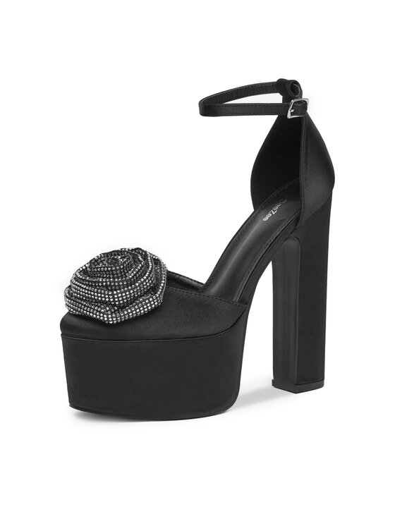 DeeZee DeeZee Czółenka PXH1631310 Czarny