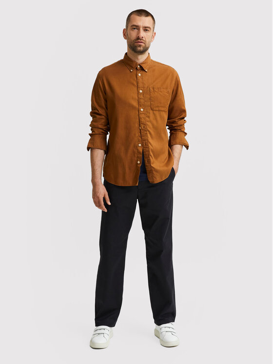 Selected Homme Selected Homme Chinos kelnes Salford 16080159 Juoda Loose Fit