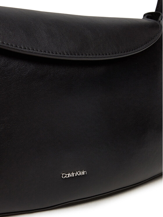Calvin Klein Calvin Klein Kabelka Soft Sculpt Shoulder Bag K60K612565 Černá