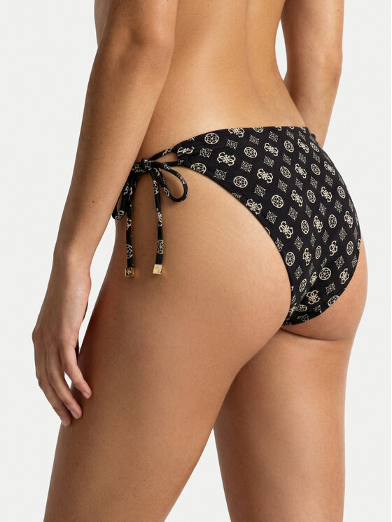 Guess Guess Bikinio apačia E6GO06 MC04R Juoda